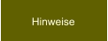 Hinweise